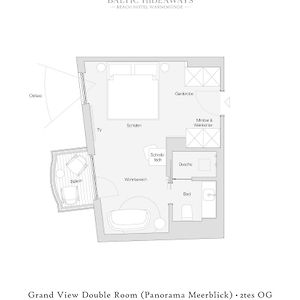 Grand Zimmer mit Kingsize-Bett