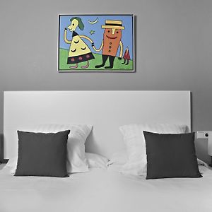 Zimmer mit Kingsize-Bett