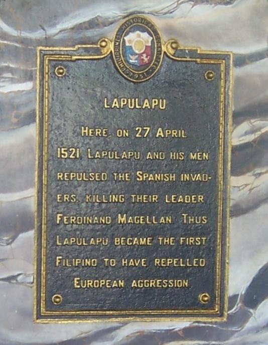 Lapulapu historical marker