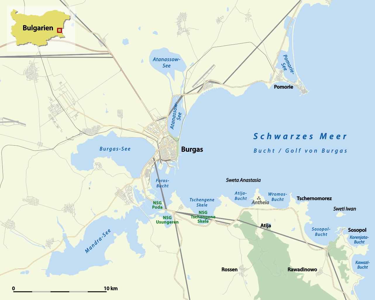 Burgas Lakes