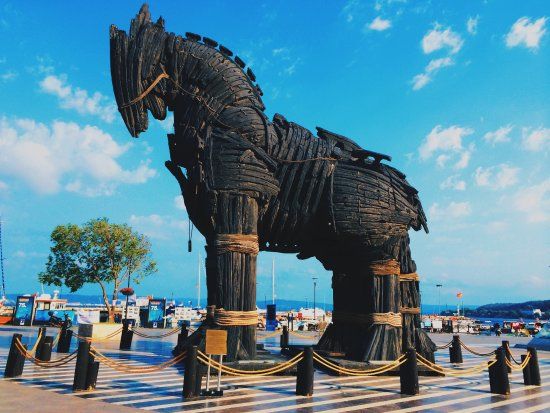 Truva Atı Maketi